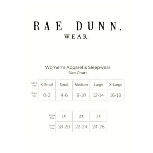 NWT Rae Dunn Ultra Soft "Love" Graphic Print Striped Sweatshirt Top Hoodie - Picture 5 of 5